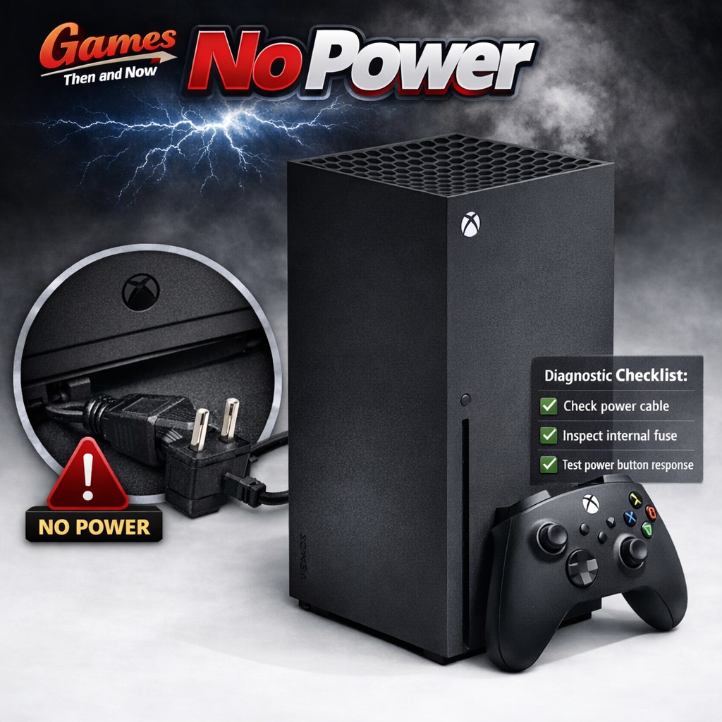 🔴 Xbox Series X – No Power Repair (Mail‑In Repair)