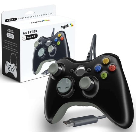 ARBITER Wired Controller - Black - Xbox 360
