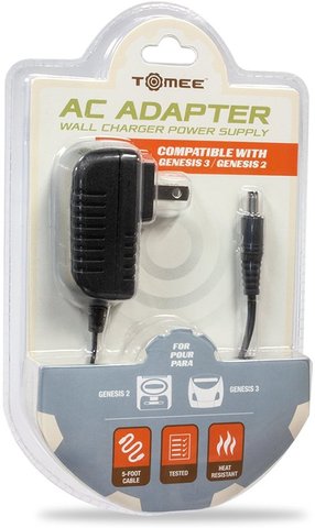 Tomee AC Adapter - Genesis® 2 / 3 - Sega Genesis