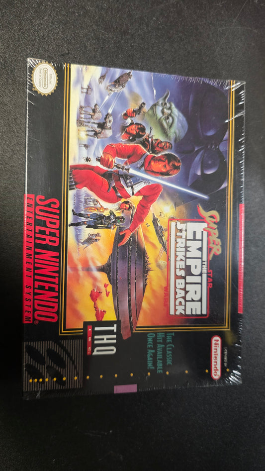 Super Star Wars Empire Strikes Back - Super Nintendo – New