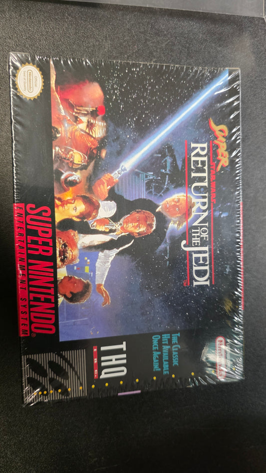 Super Star Wars Return of the Jedi - Super Nintendo – New