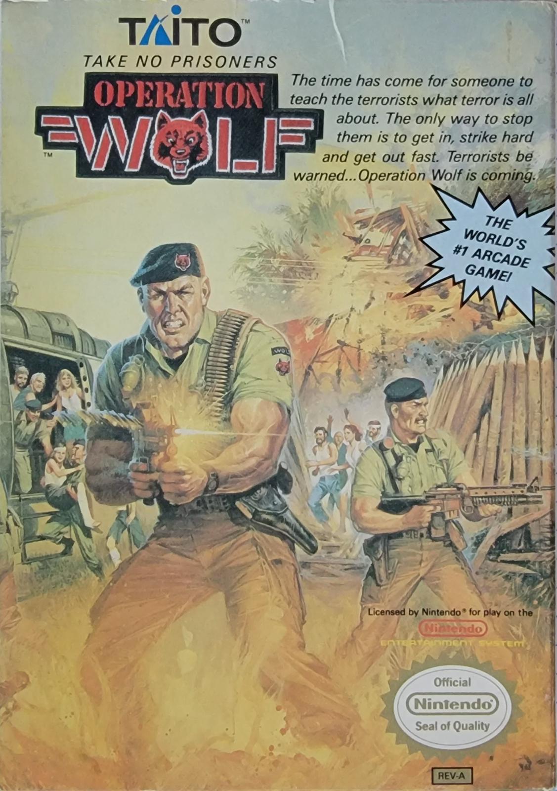 Operation Wolf - NES – Used