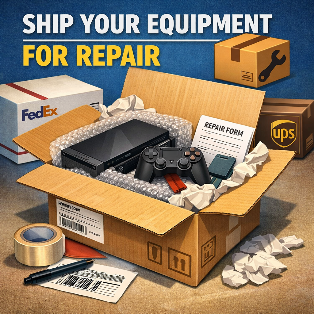 📦 Mail‑In Repair Shipping Instructions