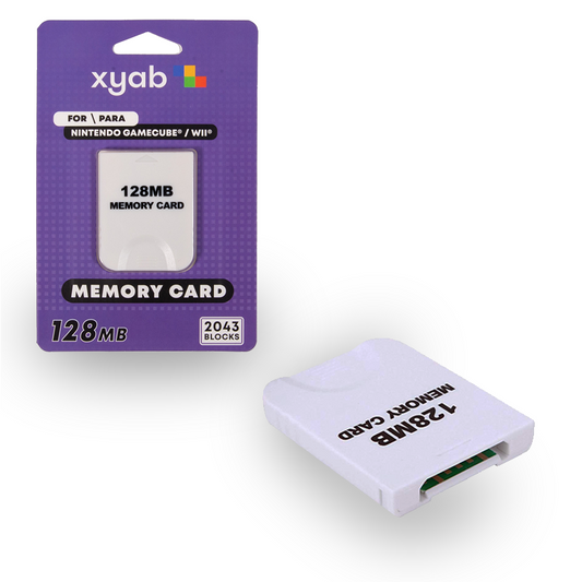 128MB Memory Card - Gamecube – New