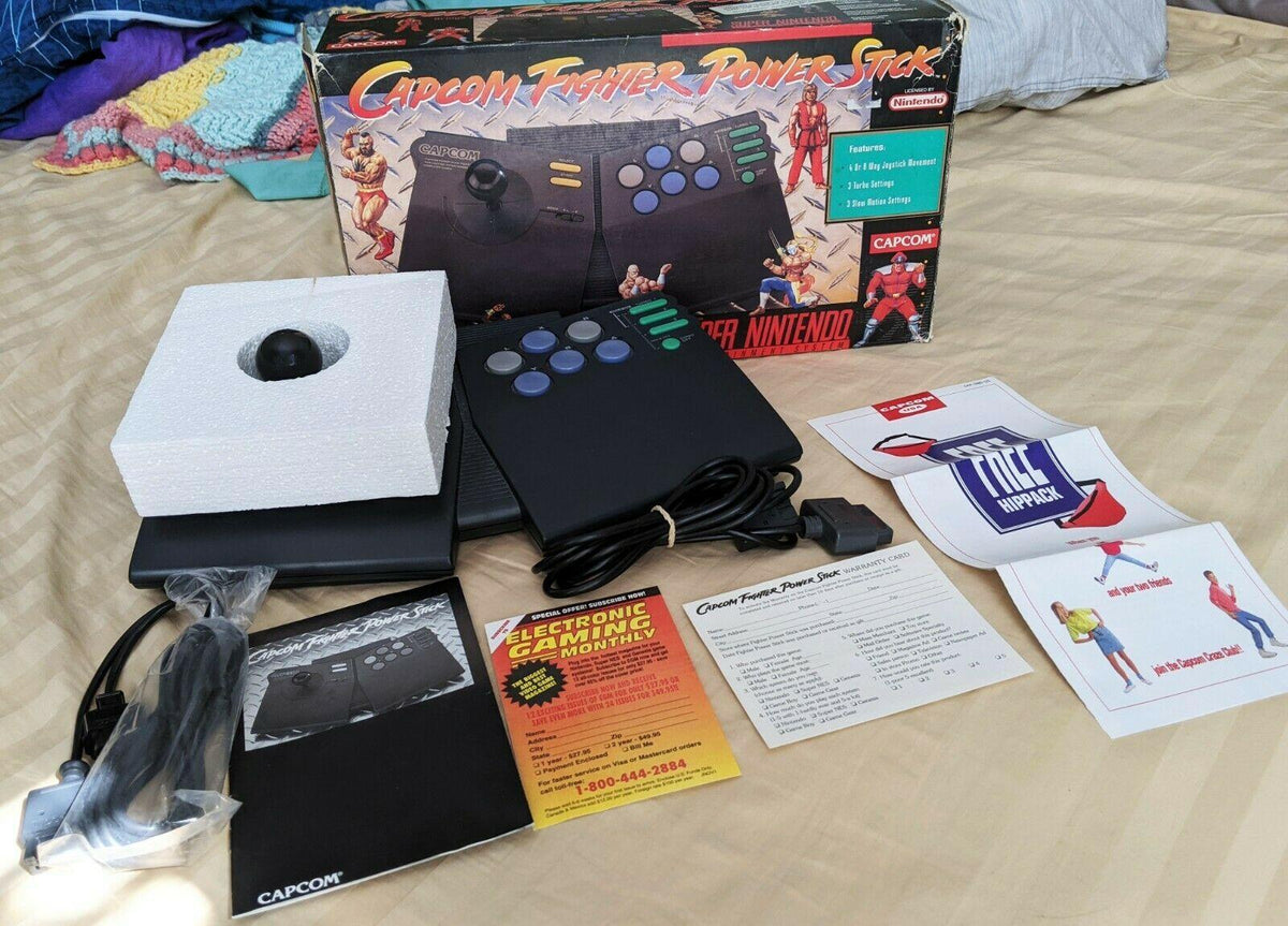 Capcom Fighter Power Stick - Super Nintendo