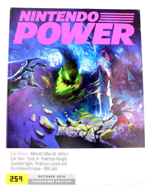 [Volume 259] Epic Mickey [Subscriber] - Nintendo Power
