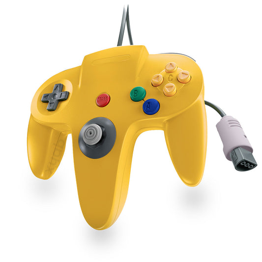 PROTO64 Wired Controller - Yellow - Nintendo 64 – New