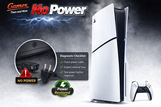 ⚡ PlayStation 5 – No Power Repair (Mail‑In Repair)