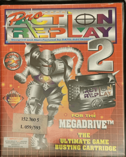 DATEL Action Replay-Sega Mega Drive - Sega Genesis