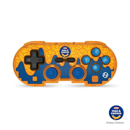 Hyperkin Limited Edition Pixel Art Bluetooth Controller Official Kraft Mac & Cheese (Cheesey Overload) - Nintendo Switch