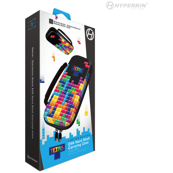 Official Tetris® Limited Edition EVA Hard Shell Carrying Case - Tetrimino Stack - Nintendo Switch