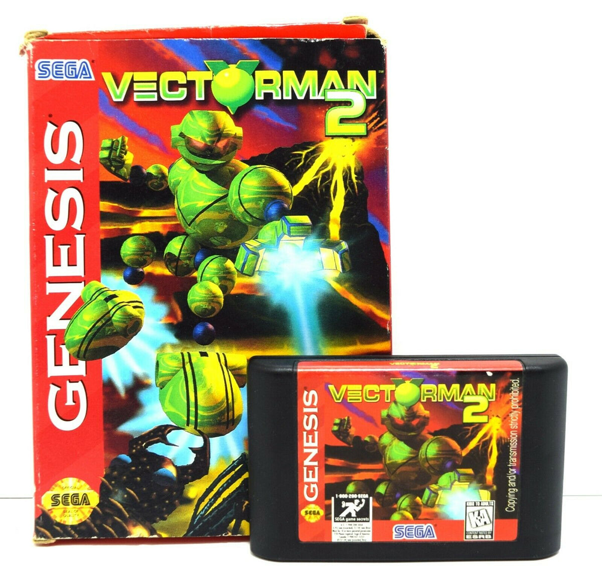 Vectorman 2 [Cardboard Box] - Sega Genesis