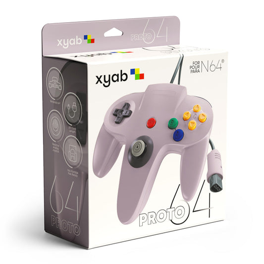 PROTO64 Wired Controller - Gray - Nintendo 64 – New