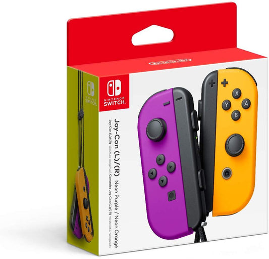 Joy-Con Neon Purple & Neon Orange - Nintendo Switch – Used