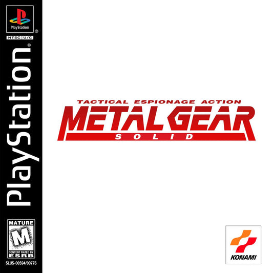 Metal Gear Solid - Playstation – Used