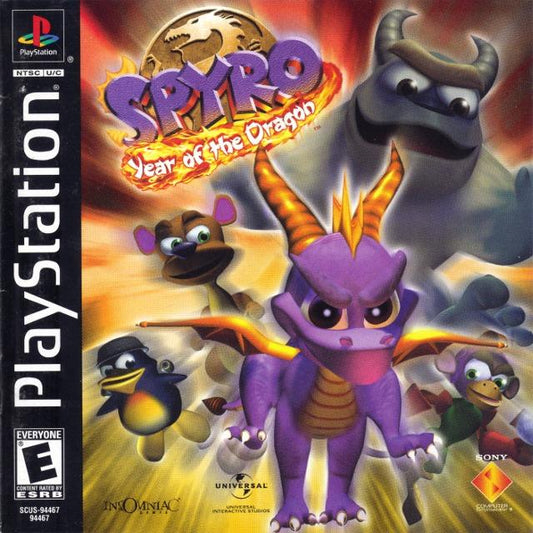 Spyro Year of the Dragon - Playstation – Used