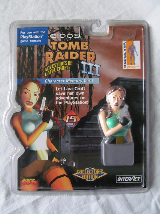 Tomb Raider III Character Memory Card [Lara Croft] - Playstation – Used