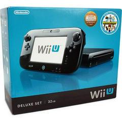 Wii U Console Deluxe Black 32GB - Wii U – Used