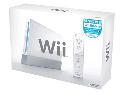 White Nintendo Wii System