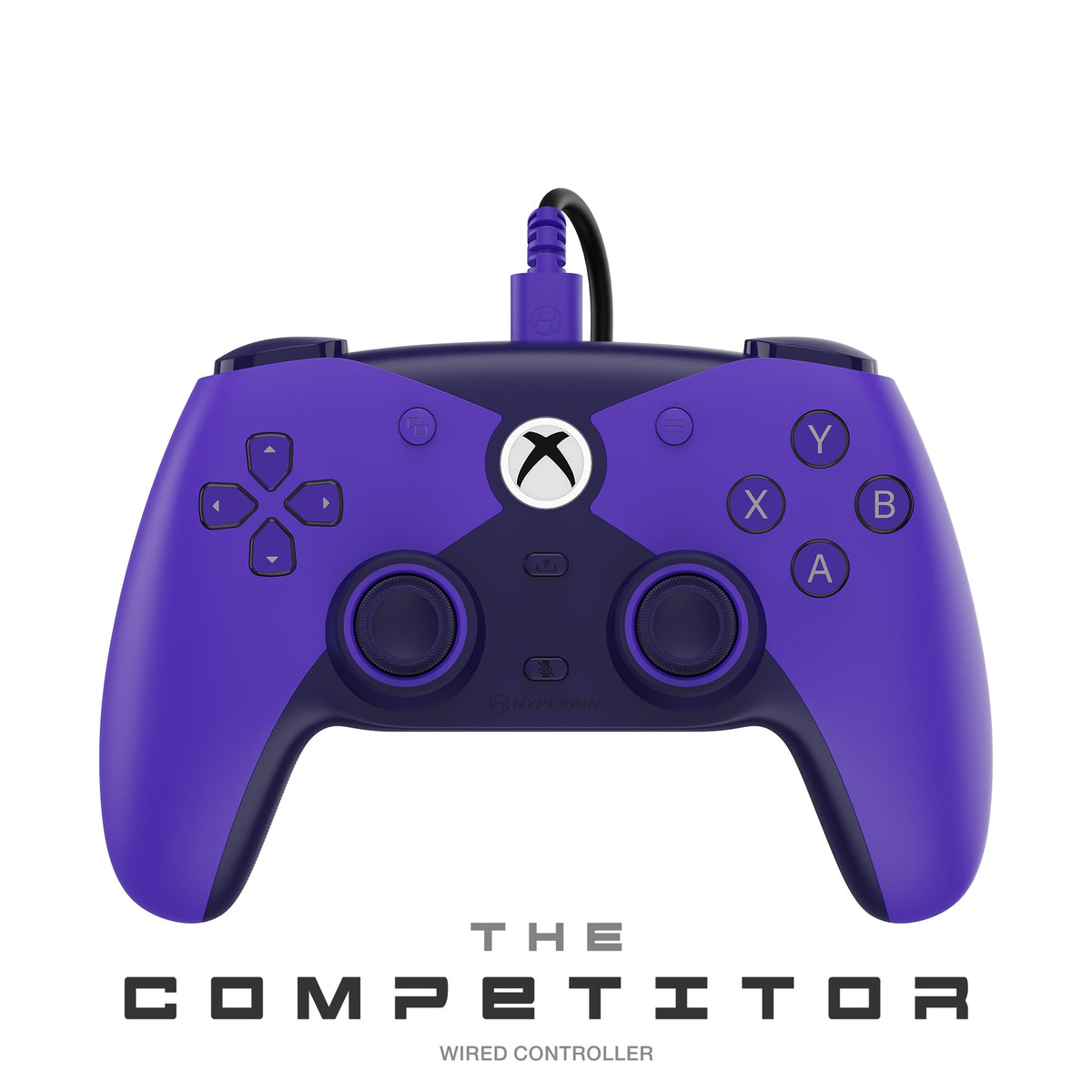 The Competitor Wired Controller Officially Licensed by XBOX - Purple - Xbox Series X – New