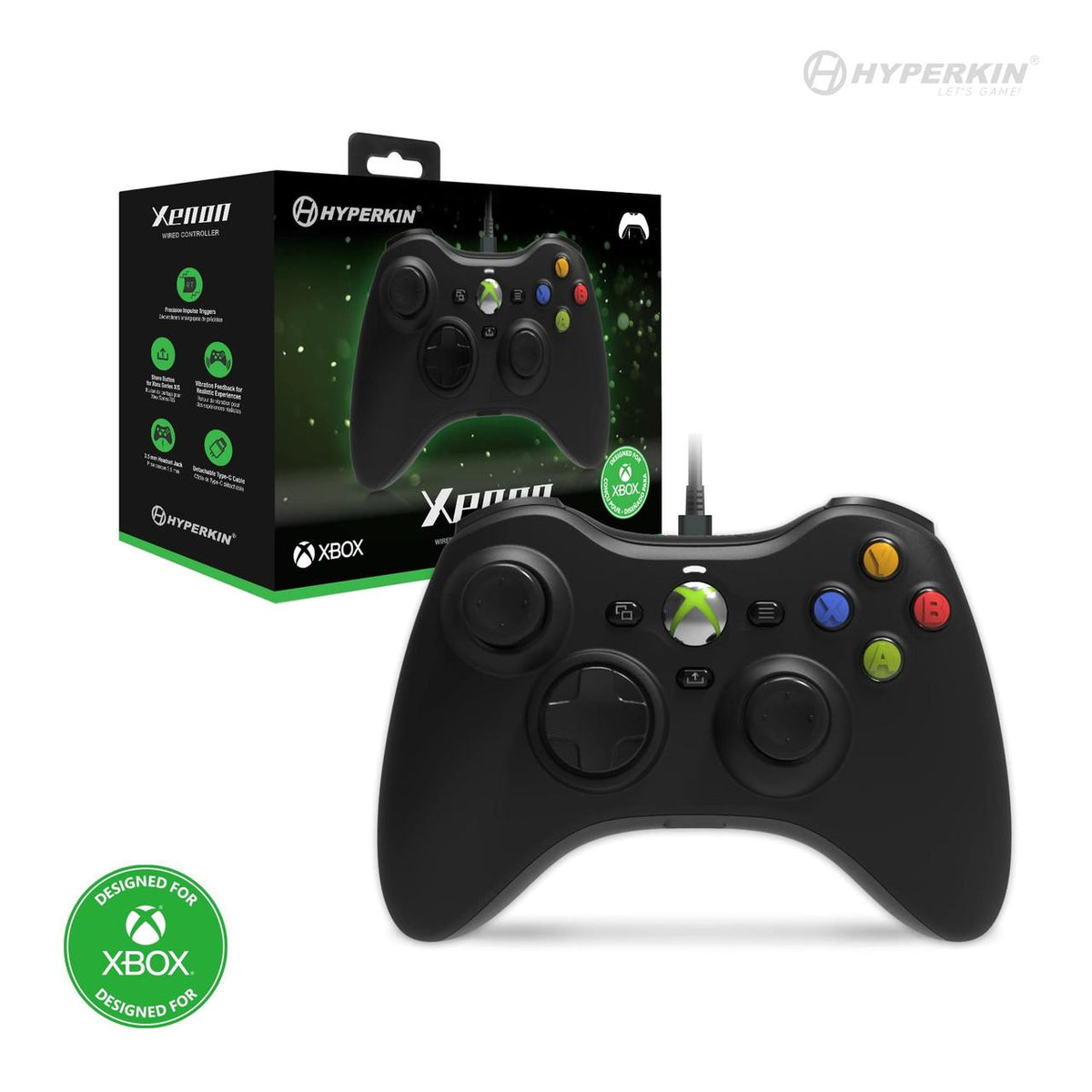 Xenon Wired Controller - Xbox Series X – New