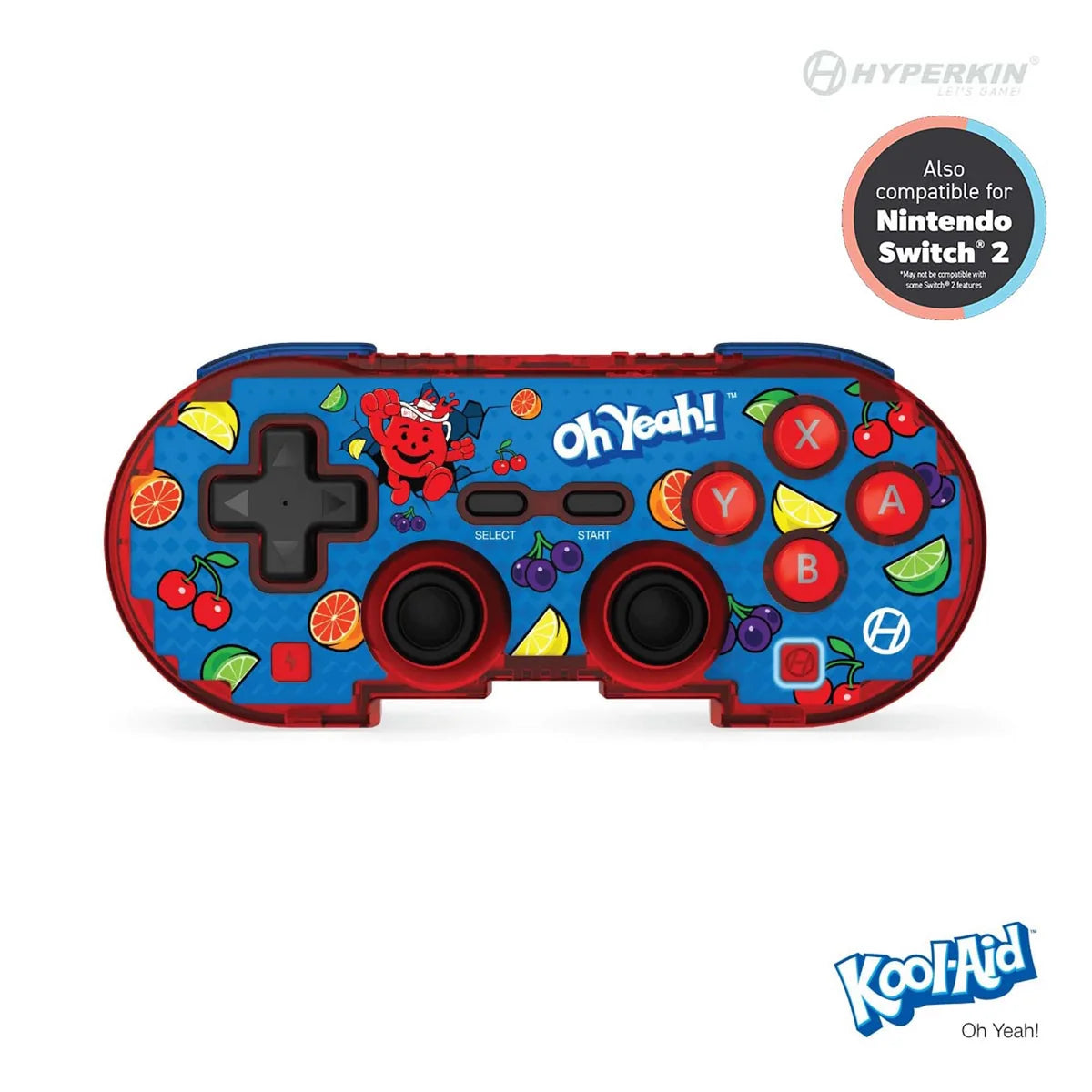 Hyperkin Limited Edition Pixel Art Bluetooth Controller Official Kool-Aid (Oh Yeah)