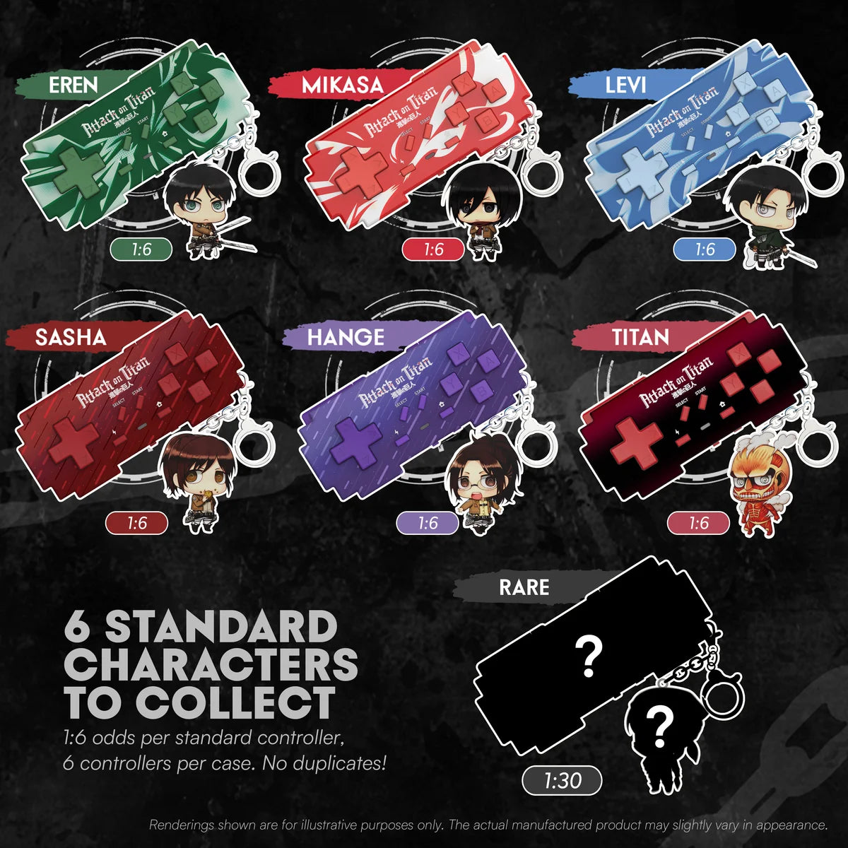HYPERKIN SWT CONT BLINDBOX ATTACK OF TITAN (1)