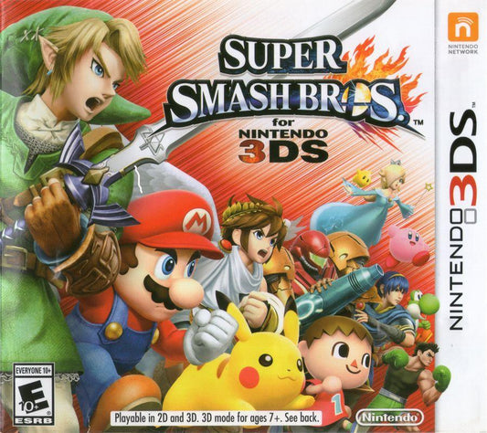 Super Smash Bros for Nintendo 3DS – Used