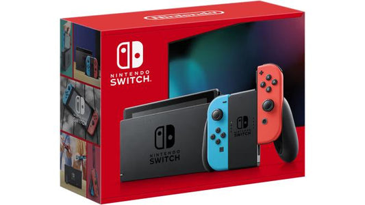 Nintendo Switch with Blue and Red Joy-con [Version 2] - Nintendo Switch – Used