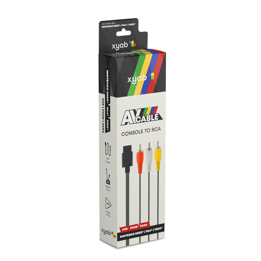 AV Composite Cable – Super Nintendo – New