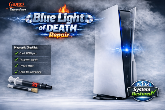 🔵 PlayStation 5 – Blue Light of Death (BLoD) Repair (Mail‑In Repair)