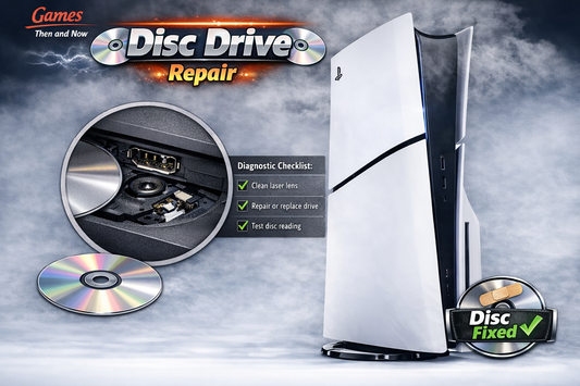 💿 PlayStation 5 – Disc Drive Repair (Mail‑In Repair)
