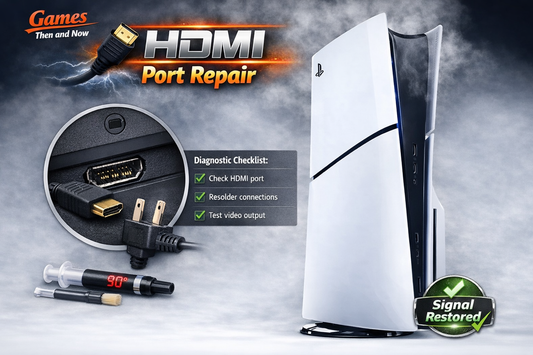 🎮 PlayStation 5 – HDMI Port Replacement (Mail‑In Repair)