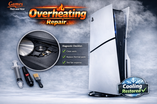🔥 PlayStation 5 – Overheating / Fan / Thermal Repair (Mail‑In Repair)