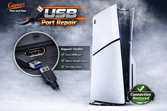 🖴 PlayStation 5 – USB Port Repair (Mail‑In Repair)
